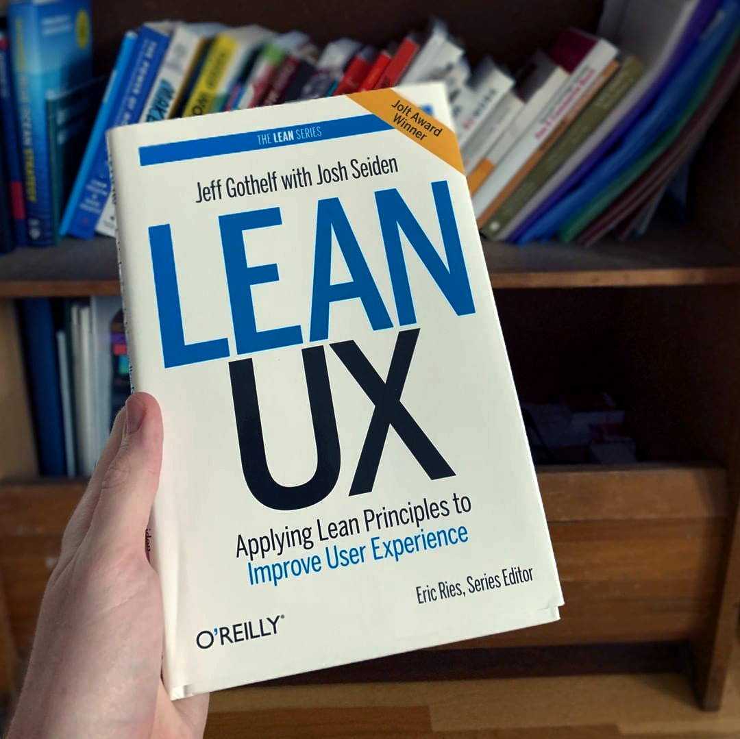 Lean UX book cover, by Jeff Gothelf and Josh Seiden
