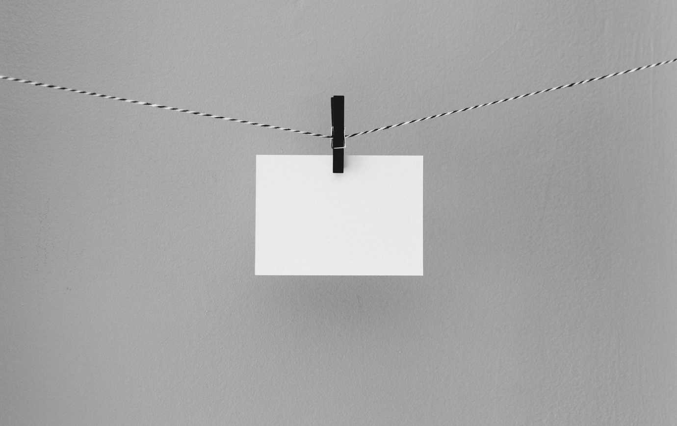 Photo of Note Card by Kelly Sikkema found at Unsplash 